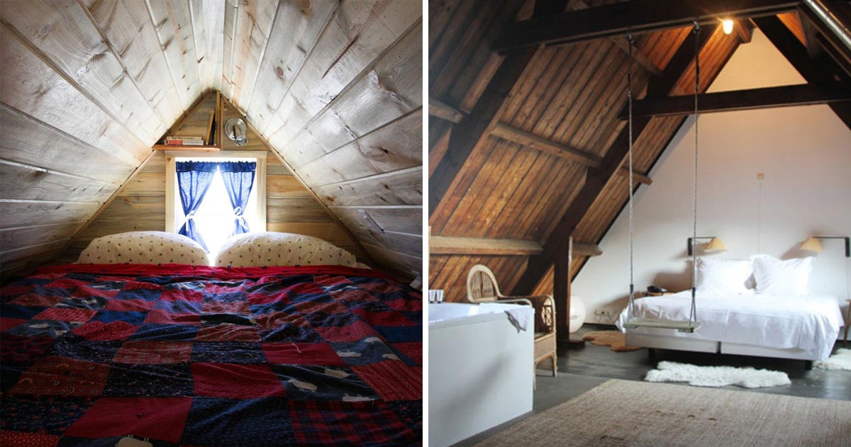 Convierte tu ático en tu habitación favorita con estos 10 ejemplos | Upsocl