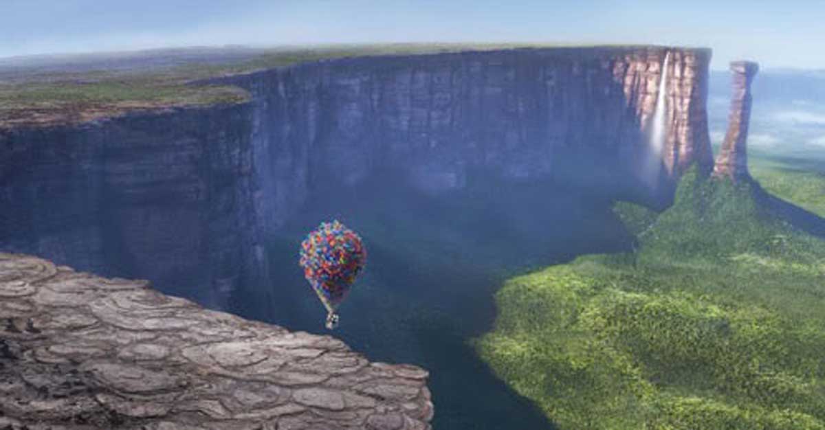 ¡El paraíso de la película Up existe y es impresionante