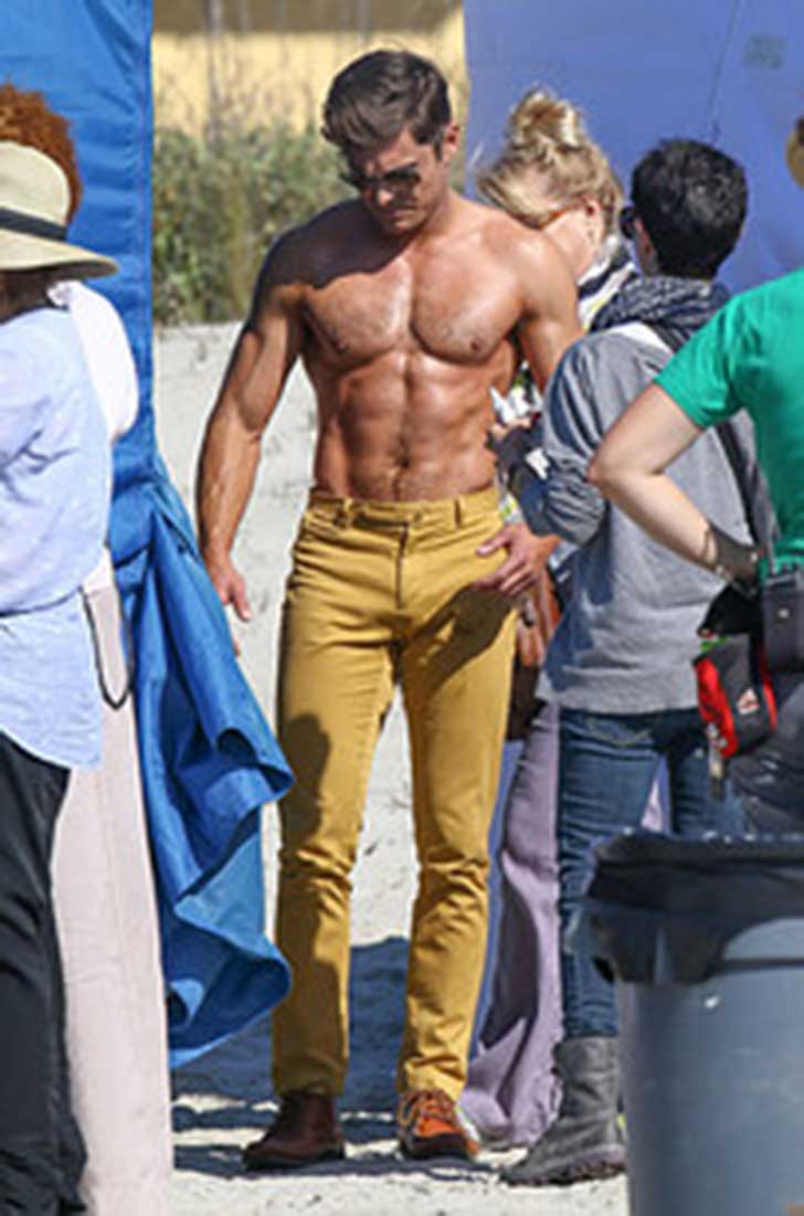 Un regalo. Estas fotos de Zac Efron sin camisa son para morirse - Imagen 3