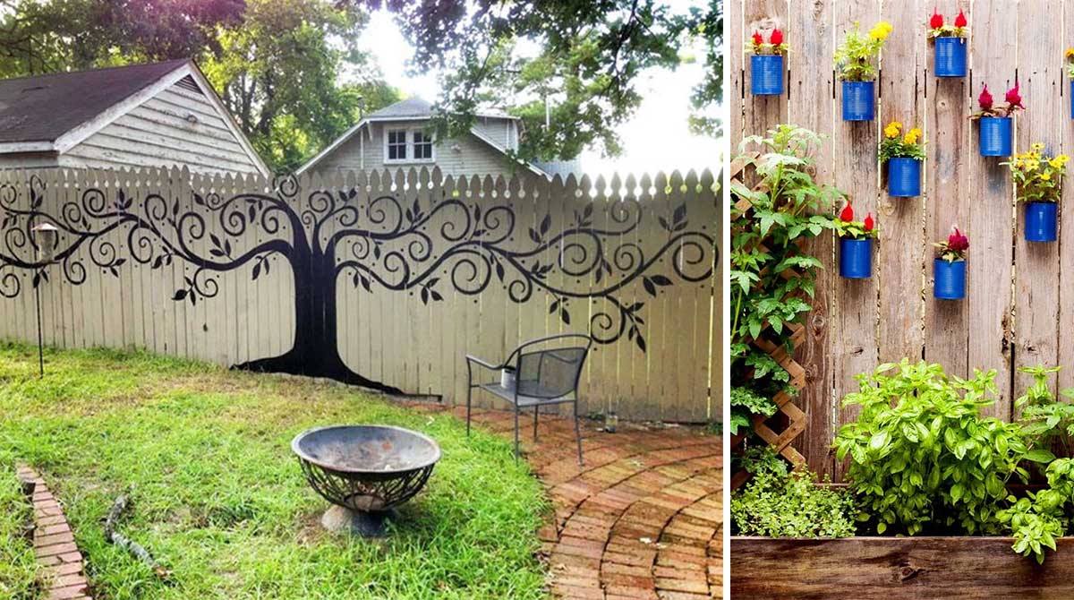 20 personas que convirtieron las cercas de sus patios traseros en obras
