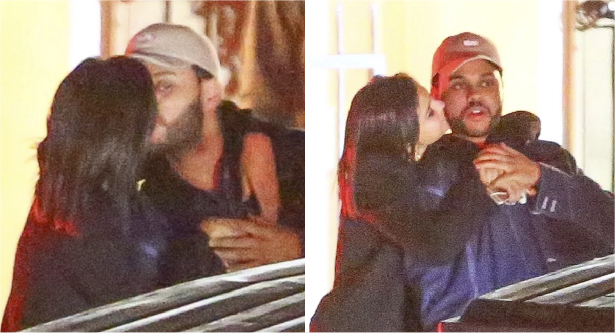 Un día como hoy vieron a Selena Gómez besarse con The Weeknd en un restaurant. Bella enfureció