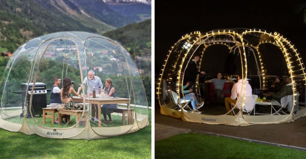 Esta carpa gigante es el aliado que necesitamos para el invierno. Una