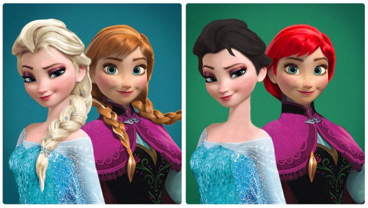 Elsa y Anna, Frozen